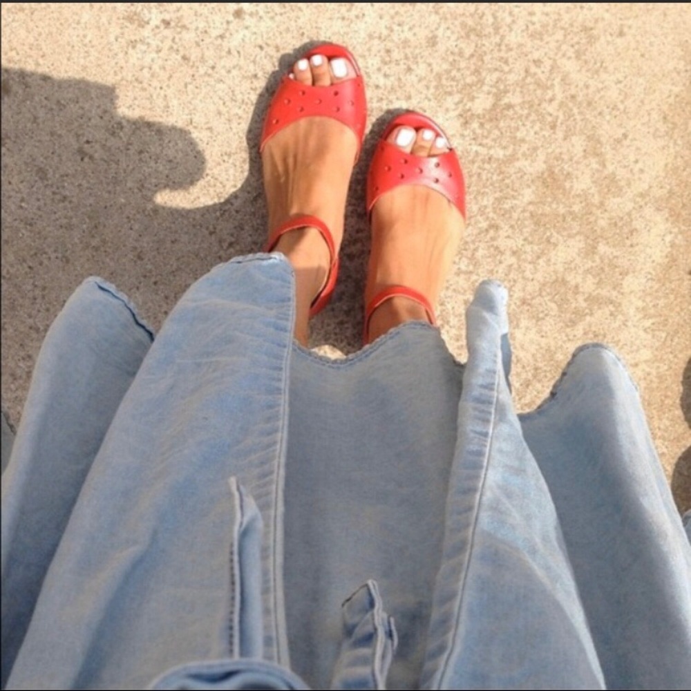 ❤️MADEWELL DOT PUNCH SANDAL❤️ - Picture 7 of 8